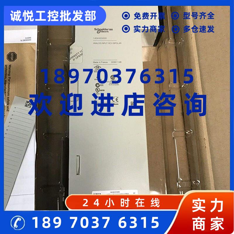 议价施耐德模块140AVI03000 140AMM09000多量程模拟输入