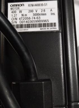 议价议价OMRON电机R7M-A40030-S1/R7M-A10030-S1全新质保一年，现