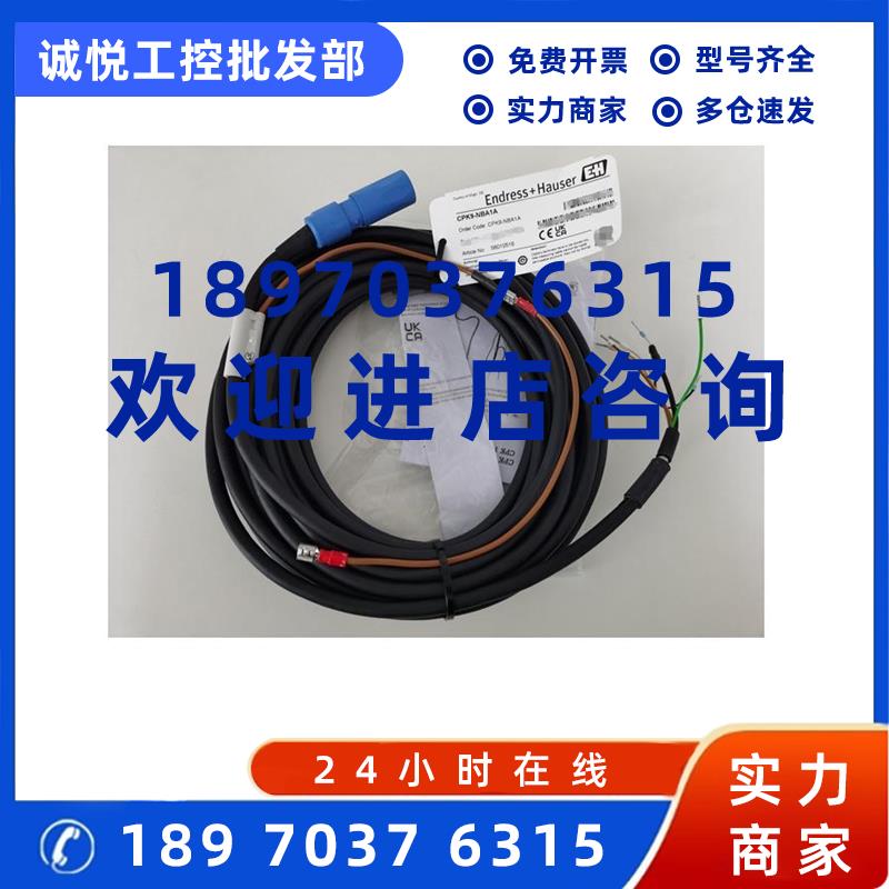 议价CPK9-NBA1A E+H PH电缆,10米长度,连接模拟电极。现货