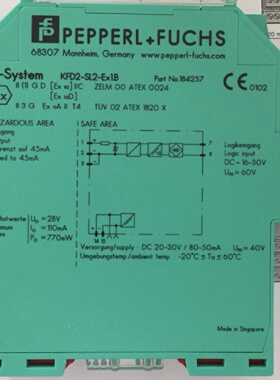议价倍加福安全栅KFD2-SR2-Ex1.W全新现货