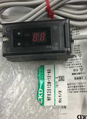 议价日本CKD流量开关WFK3012M-15-N0/P0数显式全新原装正品当天发