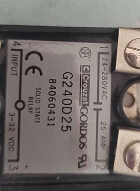 议价GORDOS固态继电器G240D25 G240D25V G240D25R G240D10R全新现
