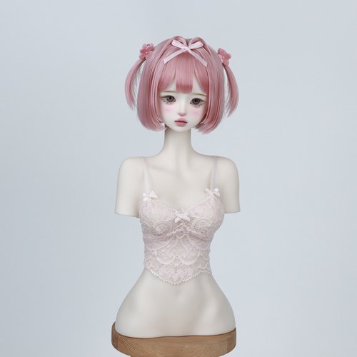 桃气岛屿BJD假发二次元/三次元短款双揪揪造型发全款预售