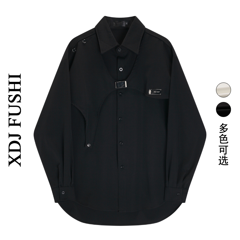 宽松休闲春季高级感痞帅衬衣