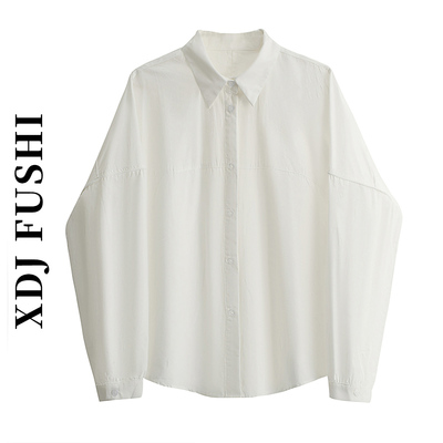 春秋装小众白色别致高级感