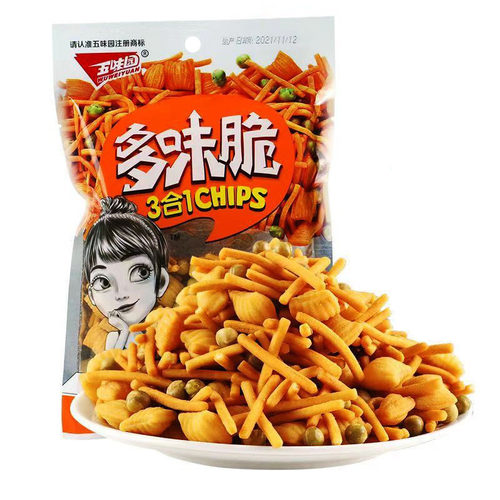 五味园三合一多味脆pk香脆青豆