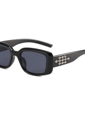 长方形韩版男女太阳镜