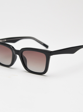 方框TR90复古板材脚偏光太阳眼镜潮时尚男女同款墨镜街拍开车百搭