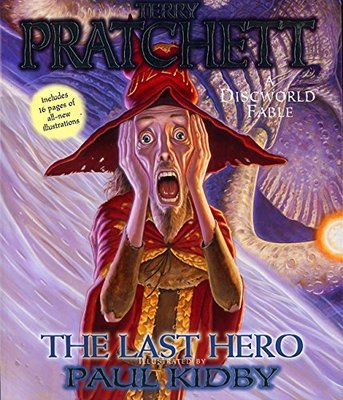 现货原版The Last Hero: A Discworld Fable Terry Pratchett 插画师Paul Kidby手绘插图