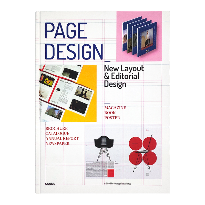 现货包邮英文原版 PAGE DESIGN New Layout and Editorial Design页面设计宣传册海报画册版式设计平面排版设计