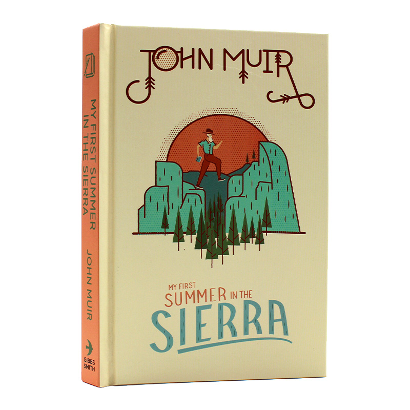 现货包邮 John Muir:My First Summer in the Sierra 约翰·缪尔:我在塞拉利昂的第一个夏天 散文集 英文原版