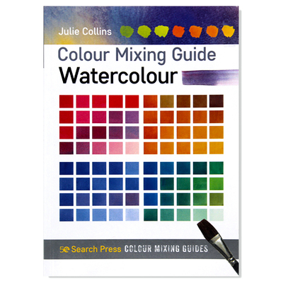 现货 Colour Mixing Guides: Watercolour 色彩混合指南:水彩画系列篇 口袋本 色彩混合知识理论介绍 英文原版