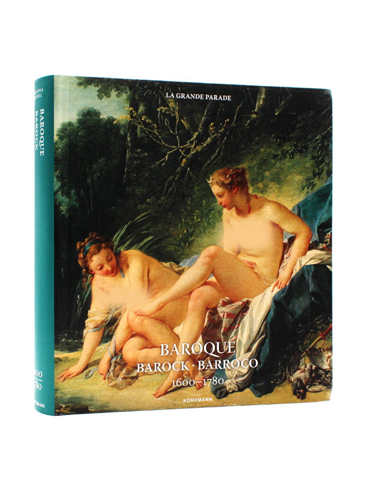 现货包邮 小本平装 Baroque 1600-1780 巴洛克1600-1780 欧洲宫廷艺术的风格 该时期最重要的绘画的概述 艺术画册 进口原版 多语种