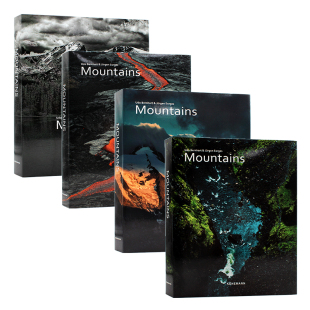 多语种 山脉 形成 山脉是气象分界线和分水岭 移动导致山脉 Mountains 大陆板块 精装 现货 进口原版 包邮
