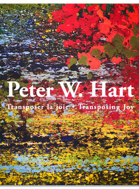 现货包邮 Peter W.Hart Transposer la joie.Transposing Joy 彼得·w·哈特 向日葵抽象油画作品集 艺术画册 精装大开本 英德双语