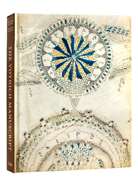 特价英文原版 15-16世纪 The Voynich Manuscript伏尼契手稿 Codex 天体奇形怪状植物手绘手稿耶鲁大学馆藏
