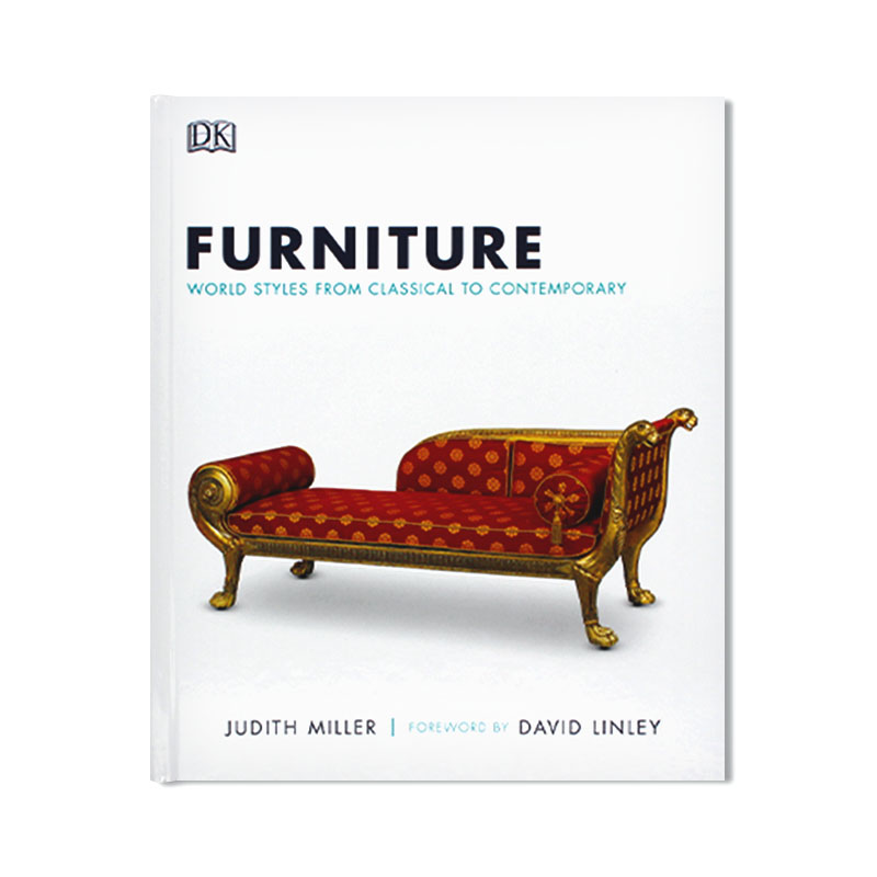 现货Furniture: World Styles from Classical to Contemporary DK世界家具大百科 DK 家具的“博物大百科”全书 英文原版