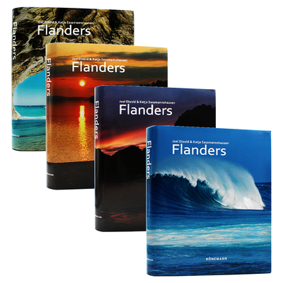 现货包邮 小本 Flanders 弗兰德斯 高耸的高塔 风景如画的市场广场 西方艺术和文化最重要的中心之一 进口原版 多语种