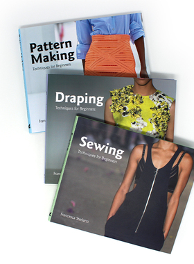 现货 服装设计入门系列 三本套装：Draping+Pattern Making+Sewing 布料,图案模式制作,缝纫技术 初学者指南 英文原版
