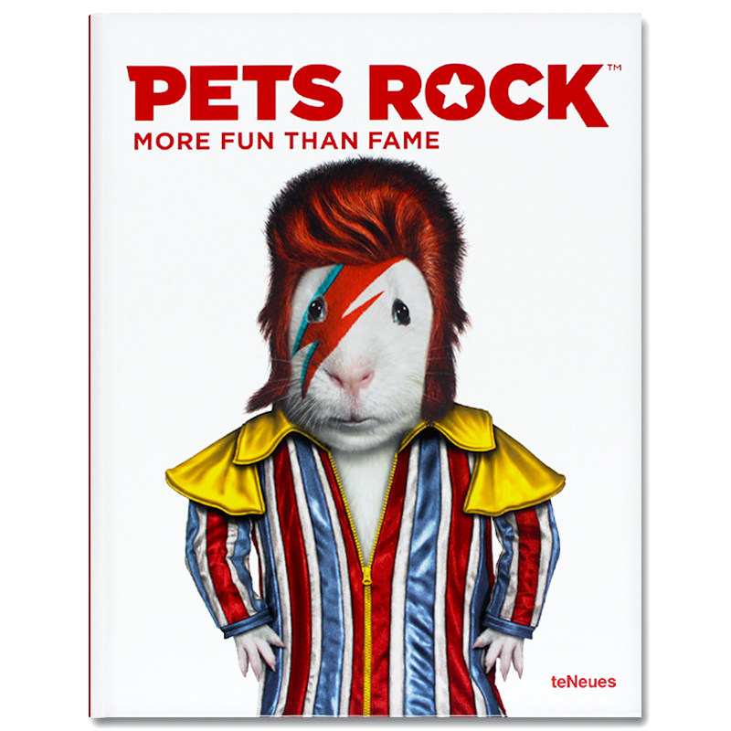 现货 Pets Rock: More Fun than Fame 宠物摇滚 比名人更有趣 宠物人类特征幻想本能实现 搞笑动物肖像展示 艺术摄影画册 英文原版