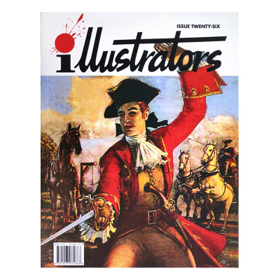 现货包邮 英文原版 illustrators issue 26 插画家第26期 了解创作过程 从想法到素描到绘画 从绘画到数以百万计的人看到的图像