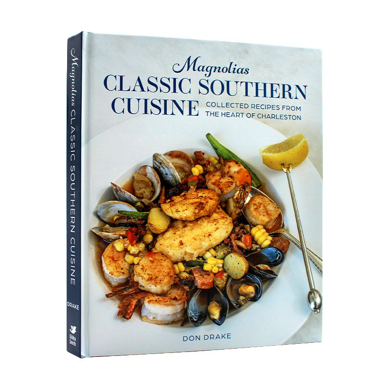 现货包邮 Magnolias Classic Southern Cuisine 木兰经典南方美食:从查尔斯顿中心收集的食谱 美食食谱 英文原版