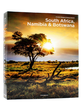 现货包邮 South Africa, Namibia & Botswana 南非、纳米比亚、博茨瓦纳 大西洋与寒冷的亚热带印度洋相遇 进口原版 多语种 精装