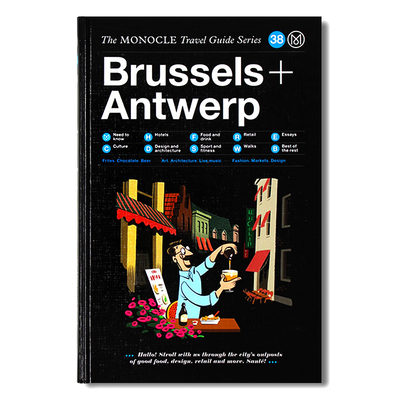 现货 Brussels + Antwerp : The Monocle Travel Guide Series 比利时 布鲁塞尔+安特卫普 城市旅行指南 英文原版