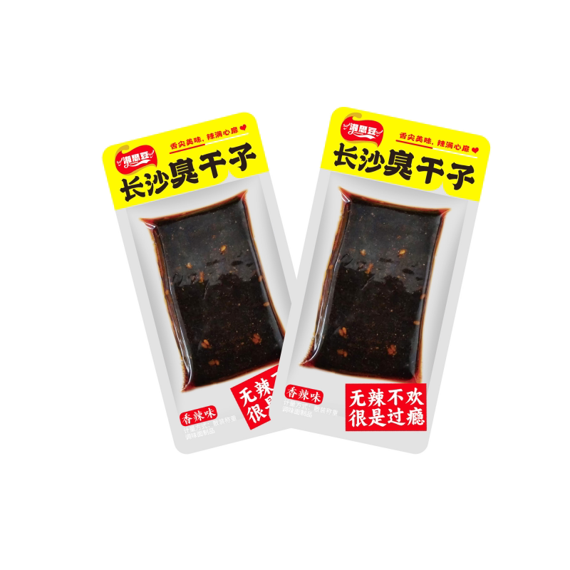 湘思豆手撕素牛筋小包装辣片手工辣棒儿时怀旧休闲零食臭干子解馋
