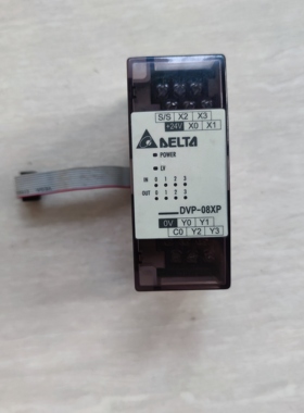 台达PLC扩展DVP08XP11R成色实物图 功能正常