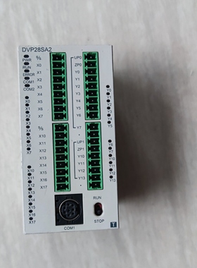 台达PLC DVP28SA211T成色实物图 功能正常