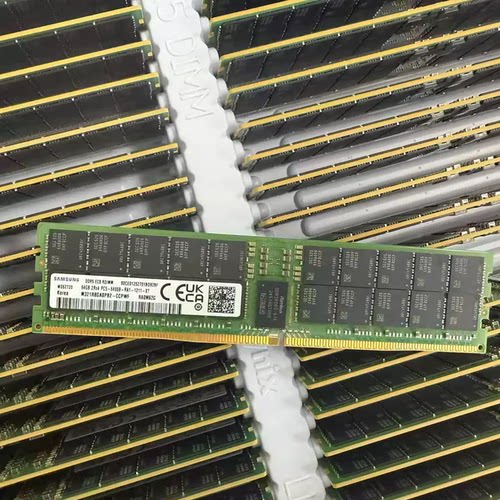 三星镁光SK 64G 2RX4 PC5-6400B DDR5 ECC REG RDIMM服务器内存条