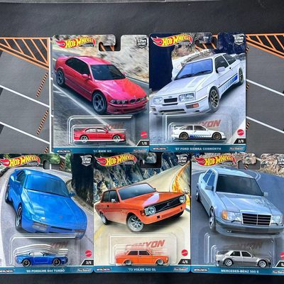 HOT WHEELS/风火轮 奔驰500E BENZ 峡谷勇士 合金车模1：64玩具