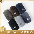 袖 套 短款 2025新款 学生防污套袖 男士 绒布立体英文字母男款 秋冬季