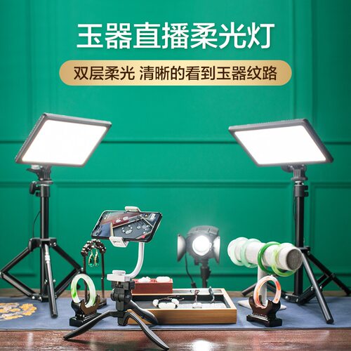 南冠直播拍摄古玩翡翠玉器常亮灯