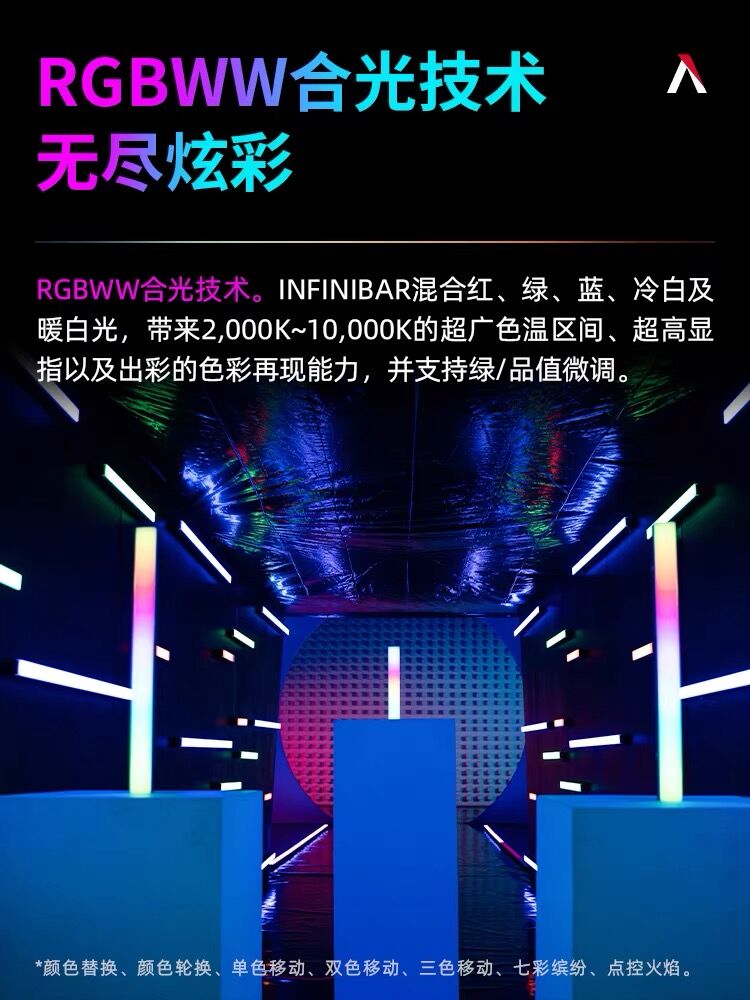 爱图仕Aputure全彩像素灯管