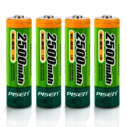 正品 品胜电池2500毫安 5号充电电池 全国联保 4支装5号AA