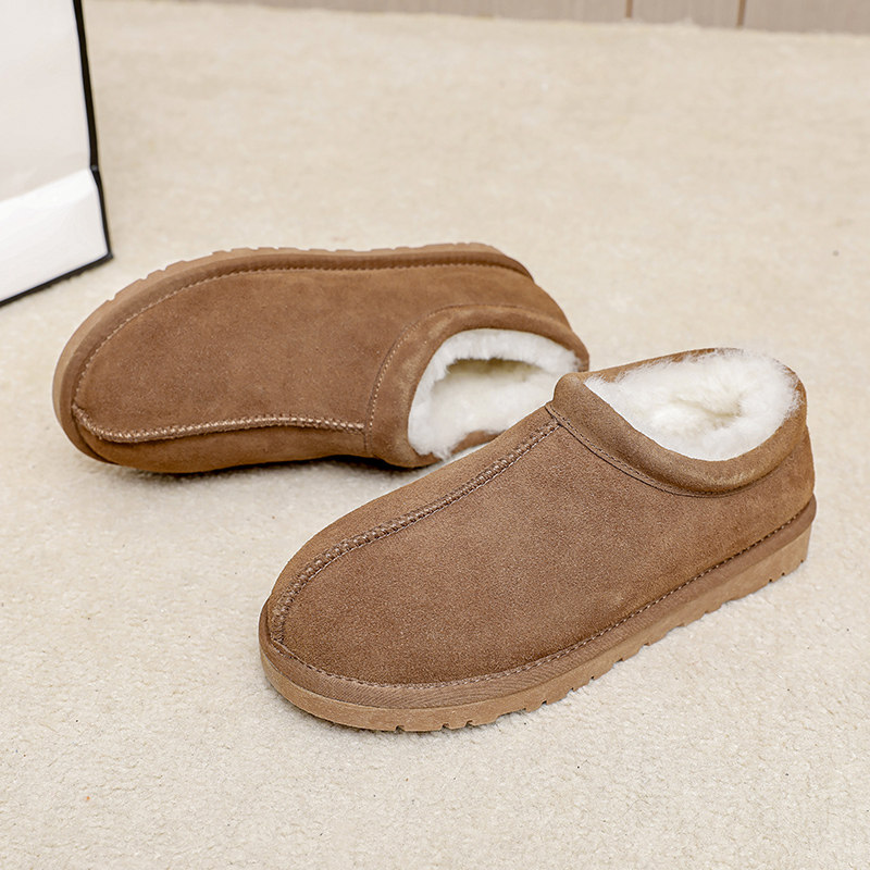 雪地靴雪地靴懒人皮毛一体冬季