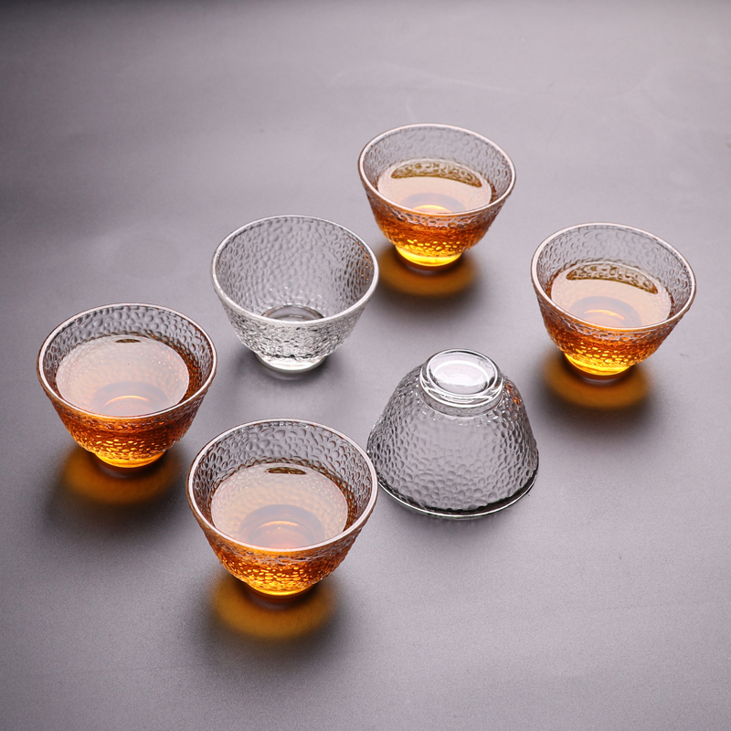 6个装大号玻璃茶杯品茗杯