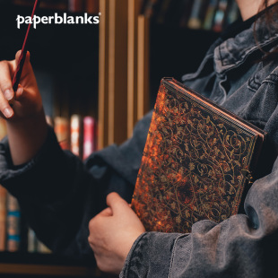 【剩3本库存】paperblanks佩兰克复古笔记本本子日记本记事本送礼复古魔法书学生文具手帐礼品格利亚六芒星