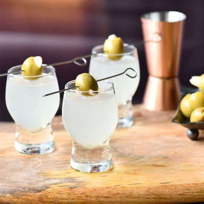 KROSNO晶质玻璃白酒品鉴烈酒杯特色shots小杯酒吧包间家用套装杯