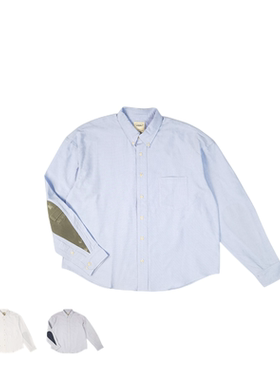 SONOFLOONG廓形水洗破坏水滴衬衫长绒棉牛津纺廓形ALBACORE SHIRT
