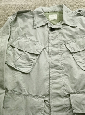 SONOFLOONG复古水洗TCU四袋夹克工装外套越战日系男潮RRL VISVIM