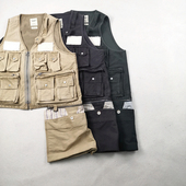 SONOFLOONG多袋渔夫战术水洗马甲潮PILAR FISHERMAN VEST非visvim