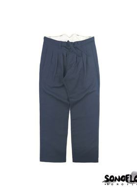 SONOFLOONG复古羊毛麻剑道裤宽松休闲裤长裤HAKAMA PANTS非VISVIM