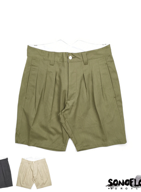 SONOFLOONG HAKAMA SHORTS剑道裤休闲短裤春夏日系复古潮非visvim