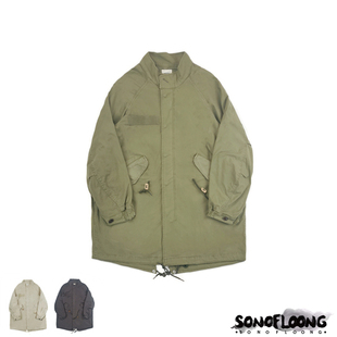 m51 PARKA M65宽松风衣VISVIM FIVE SONOFLOONG复古日系军事风SIX