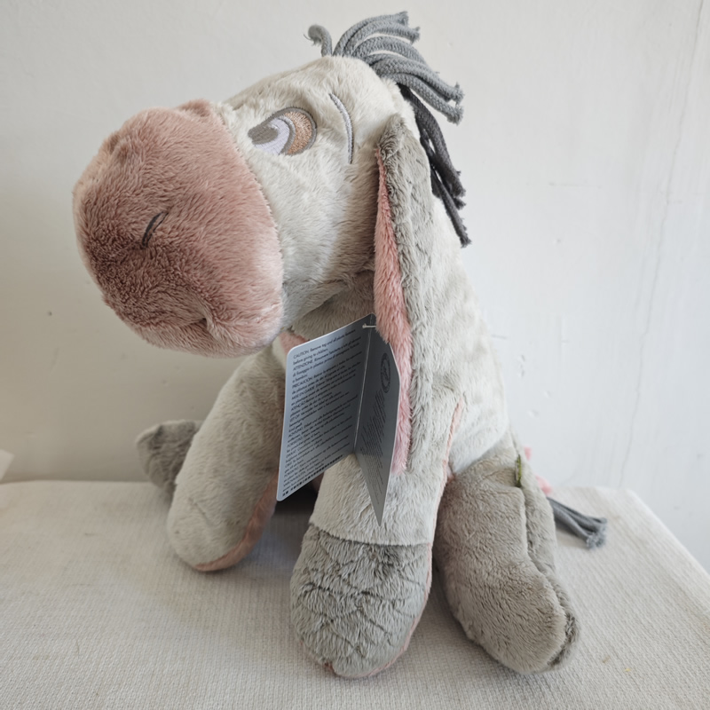 百亩森林小熊维尼历险记拼色伊尔驴Eeyore毛绒玩具公仔礼物洋娃娃