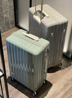 可扩展行李箱女旅行箱子24静音万向轮拉杆箱pc学生男小登机箱20寸