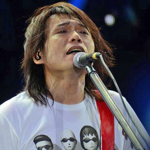 伍佰同款假发短棕色时尚男士头套古惑仔减龄发型抖音直播热款发套